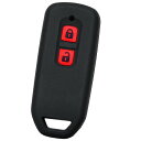 【IKT】(ホンダ車用) スマートキー用シリコンカバー 2ボタン ブラックレッド/N-WGN/N-VAN/N-ONE/N-BOX/N-BOXカスタム/エヌワゴン/エヌバン/エヌワン/エヌボックス/エヌボックスカスタム/エヌボックスプラス/エヌボックススラッシュ/など 専用設計でピッタリサイズ 傷防