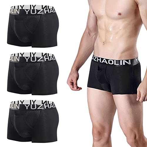 【送料無料】[Pazalor] ボクサーパンツ 分離型 前閉き メンズ 下着 蒸れない 竹繊維 むれない メンズ ..