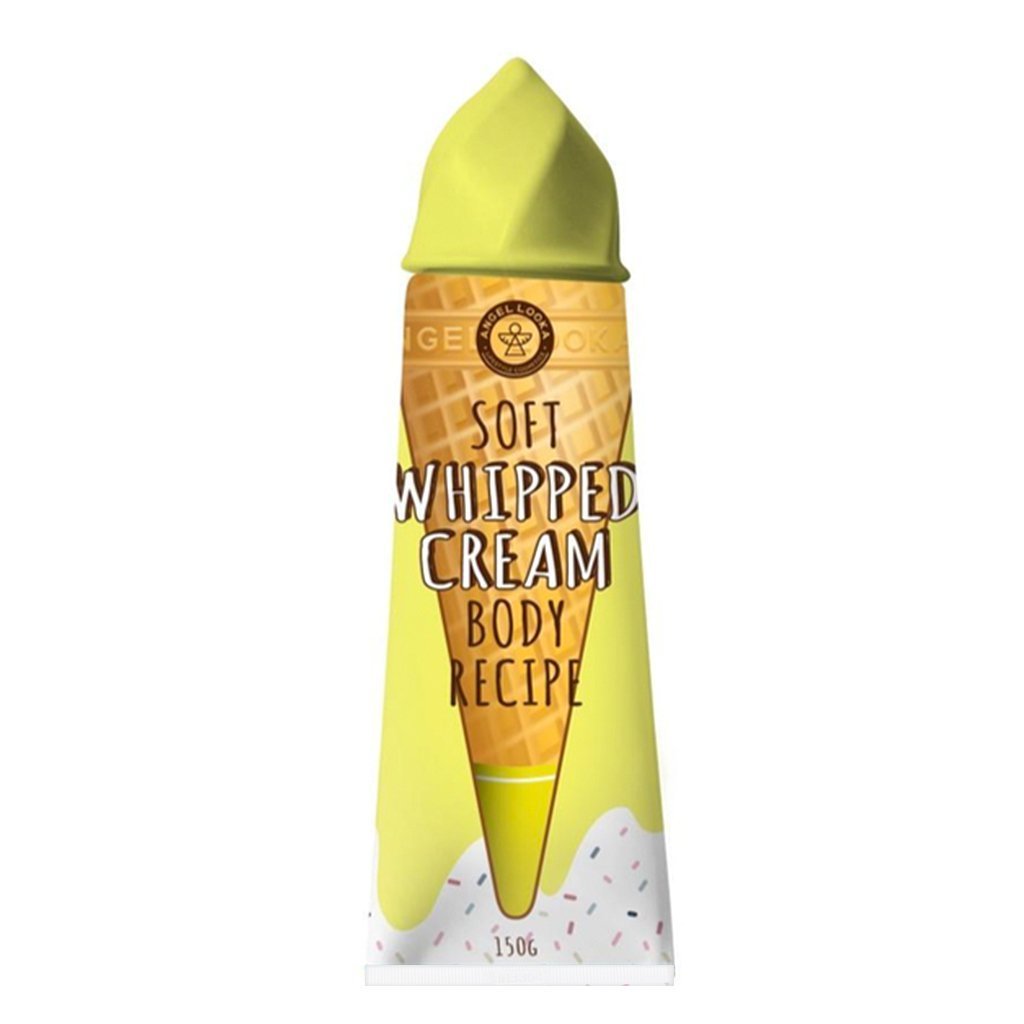 【送料無料】日本電興 Angel Looka ソフトホイップ ボディクリーム 150g BA・バナナ AL-BA サイズ：150g