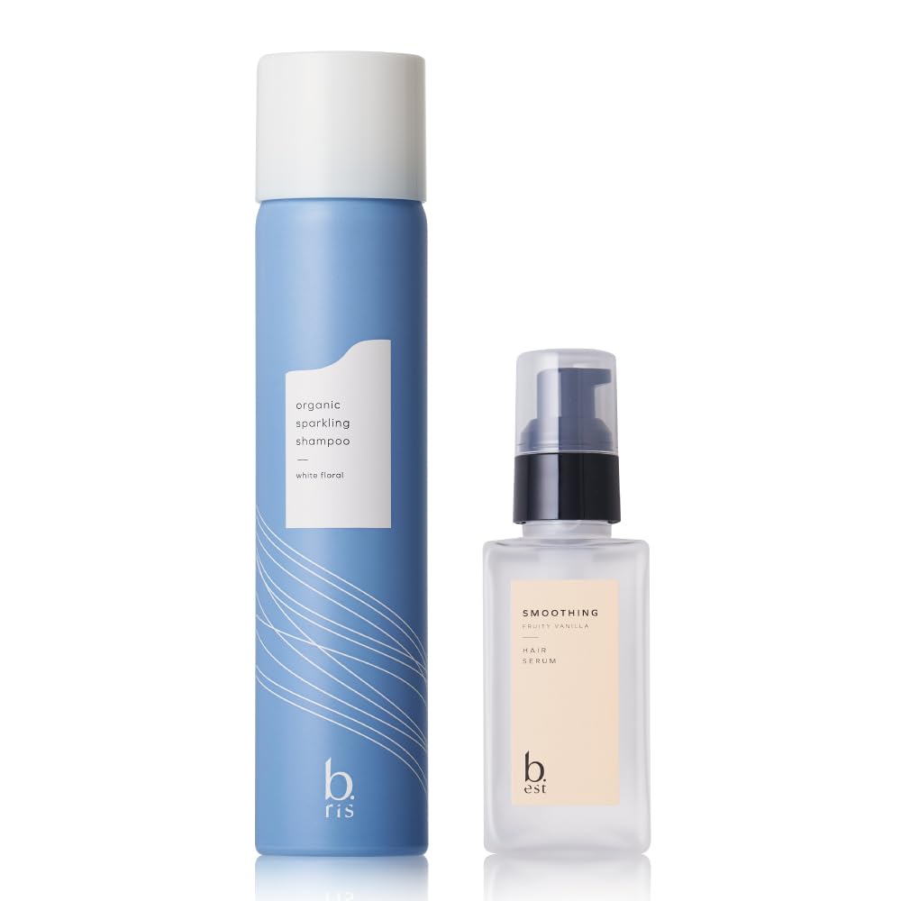 【送料無料】b.ris ビーリス オーガニックスパークリングシャンプー [ 炭酸シャンプー メンズ レディース ノンシリコン アミノ酸 ホワイトフローラルの香り...