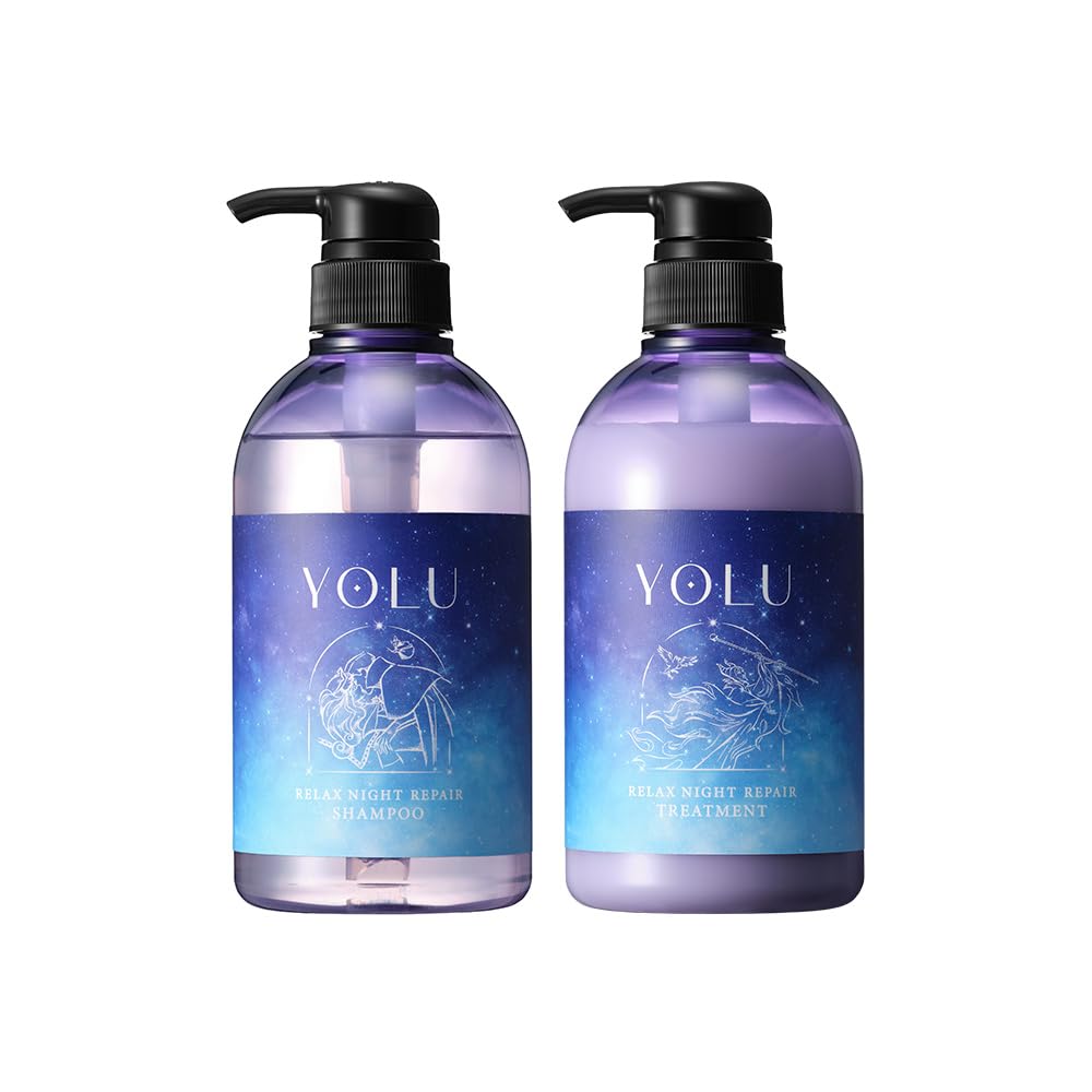 【送料無料】[Disney限定デザイン] YOLU ヨル | シャンプー トリートメント セット ボトル 【リラック..