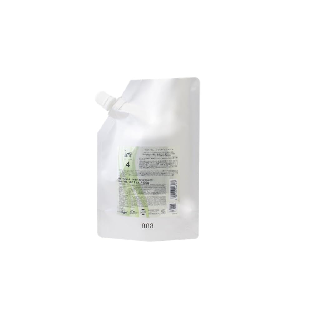 【送料無料】ナンバースリー インティウム 4 400g レフィル (ヘアトリートメント) 色：クリア