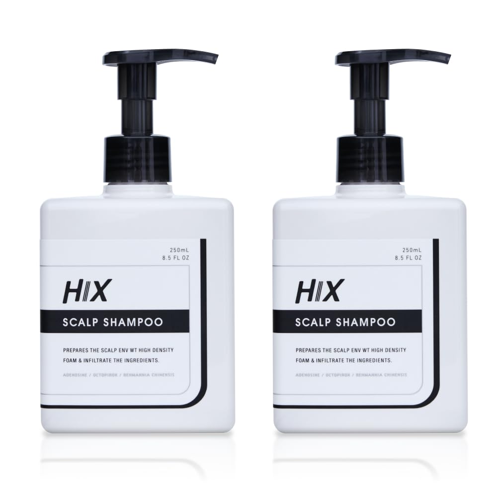 【送料無料】HIX (ヒックス) メンズ スカルプ シャンプー 高密度泡 ボリュームアップ アデノシン 製薬メーカー共同開発 250ml hx00200001 ...
