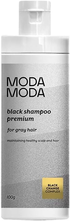 【送料無料】国内正規品 白髪用ブラックシャンプー プレミアム MODAMODA BLACK SHAMPOO PREMIUM(100g) モダモダブラックシャンプ...
