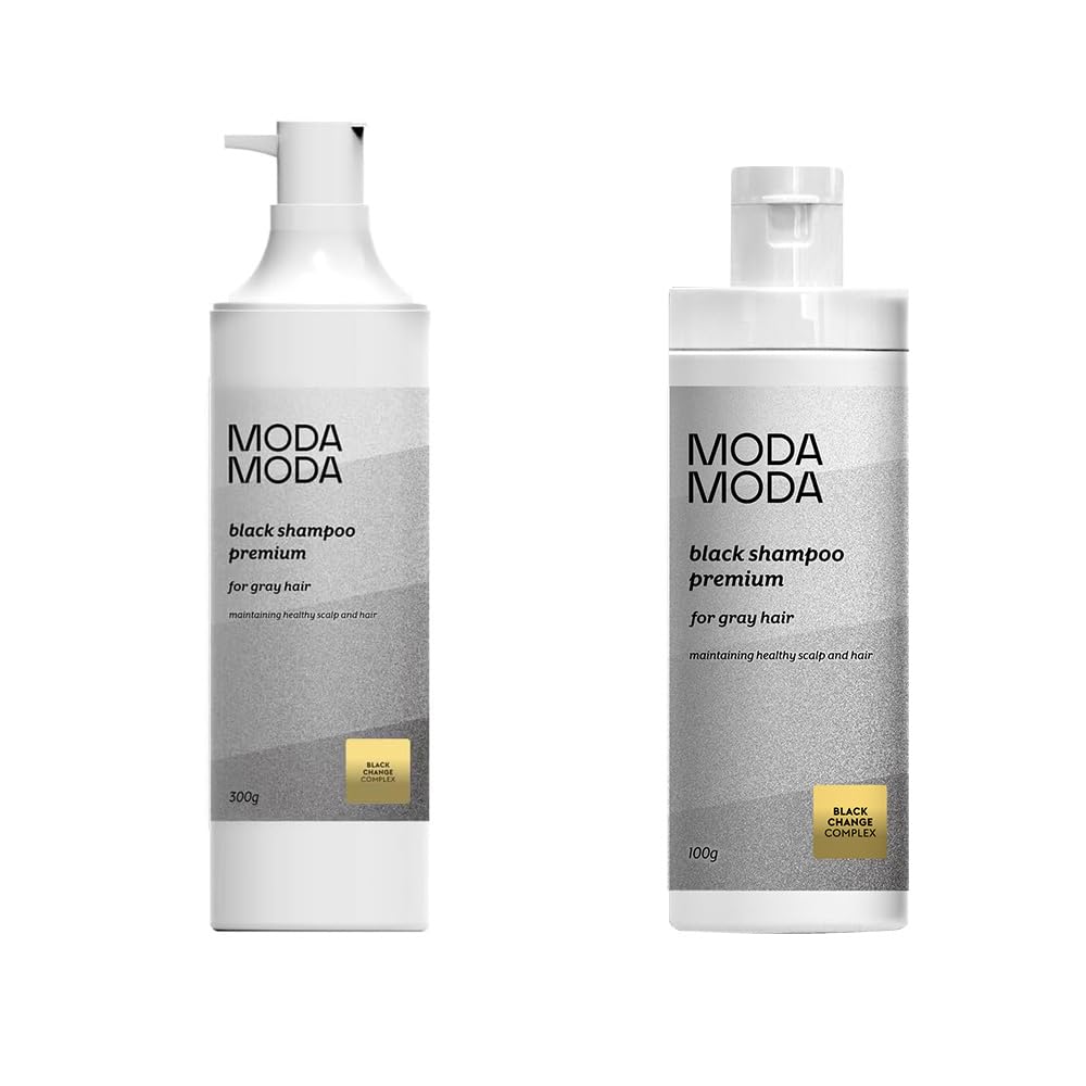 【送料無料】国内正規品 白髪用ブラックシャンプー プレミアム MODAMODA BLACK SHAMPOO PREMIUM(100g) モダモダブラックシャンプ...