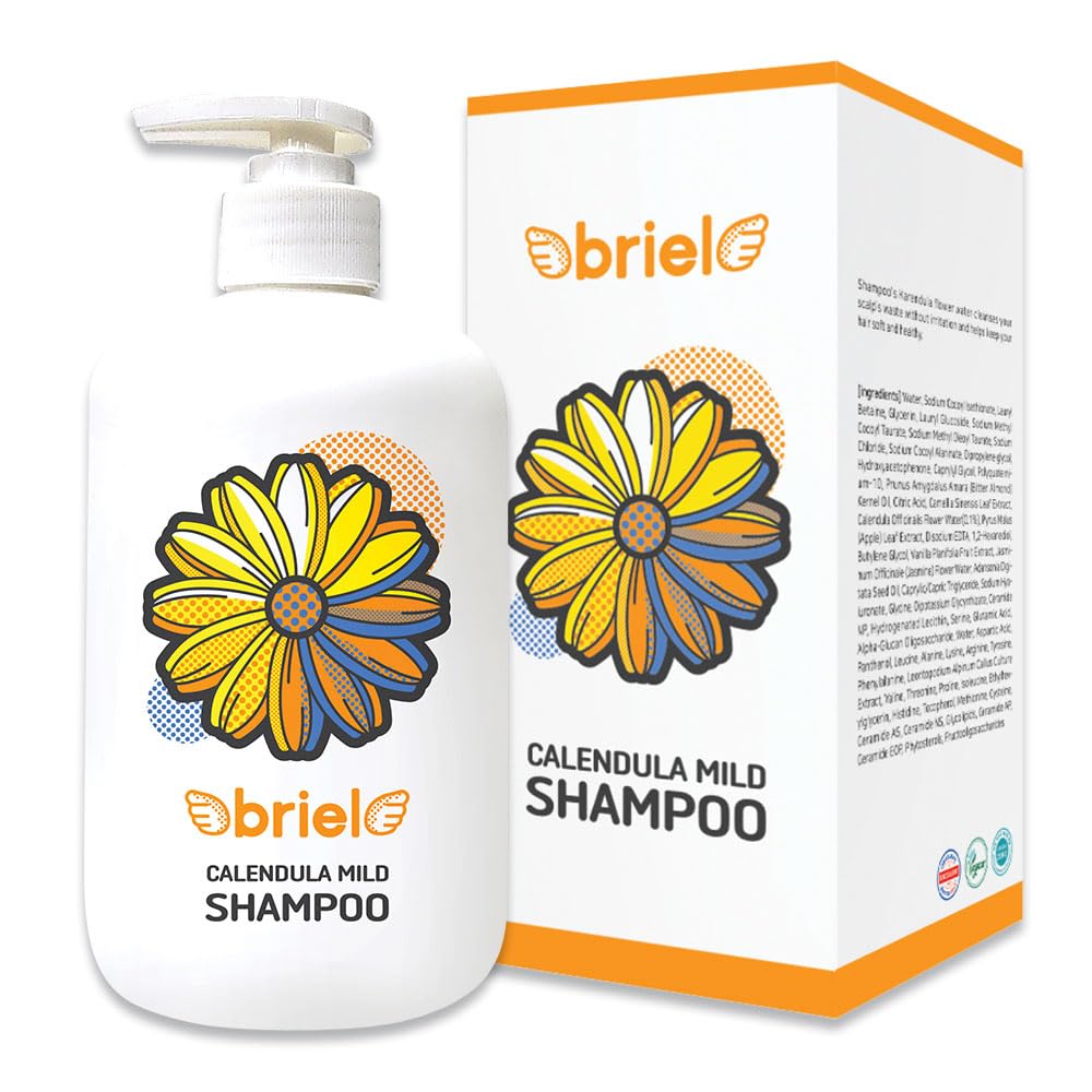 【送料無料】briel カレンデュラ マイルド シャンプー 500ml ベビー キッズ ウォッシュ サイズ：500ミ..