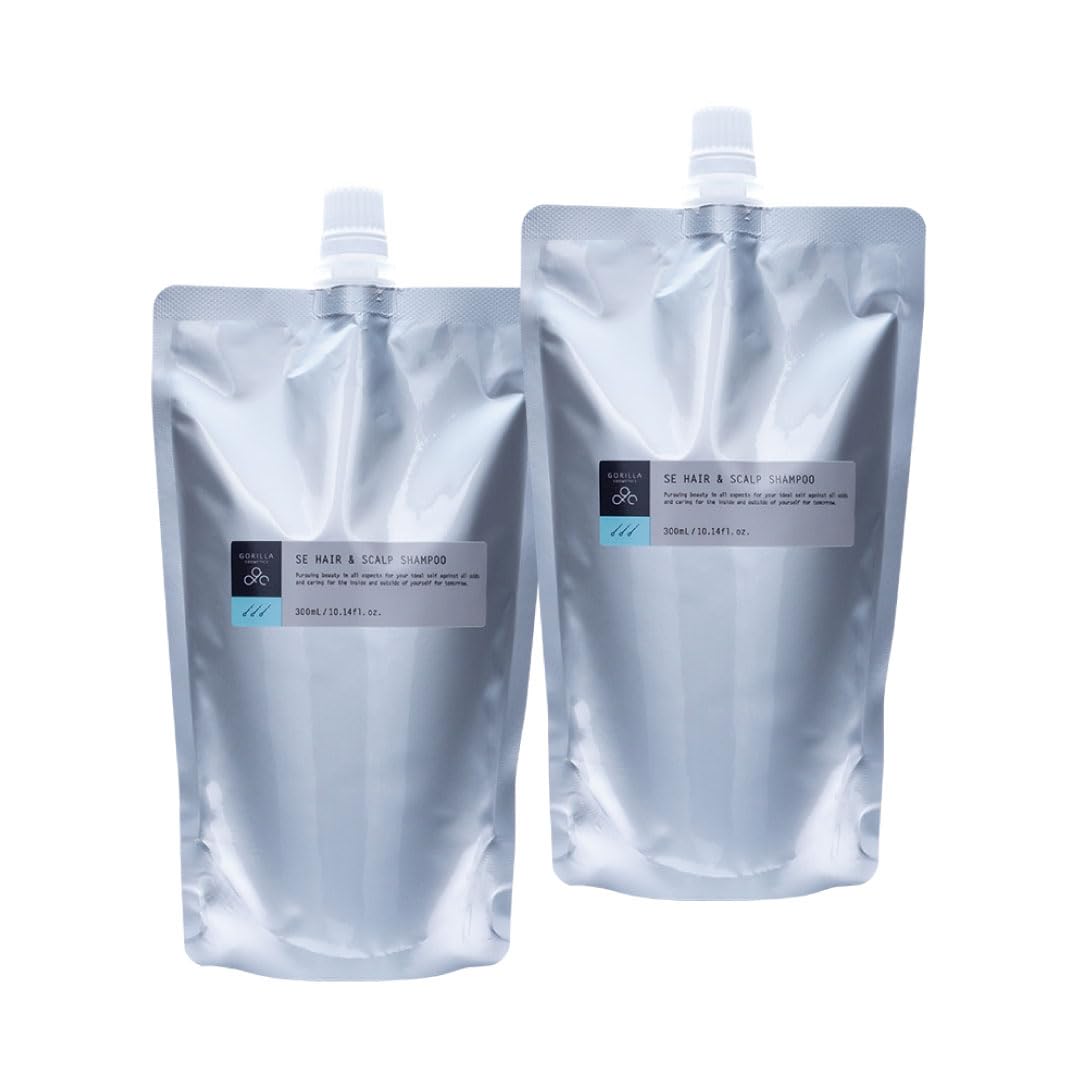 【送料無料】【2個セット】GORILLA COSMETICS(ゴリラコスメティクス)SEヘア&スカルプシャンプー ヘアシャンプー スカルプケア 300ml/2本...
