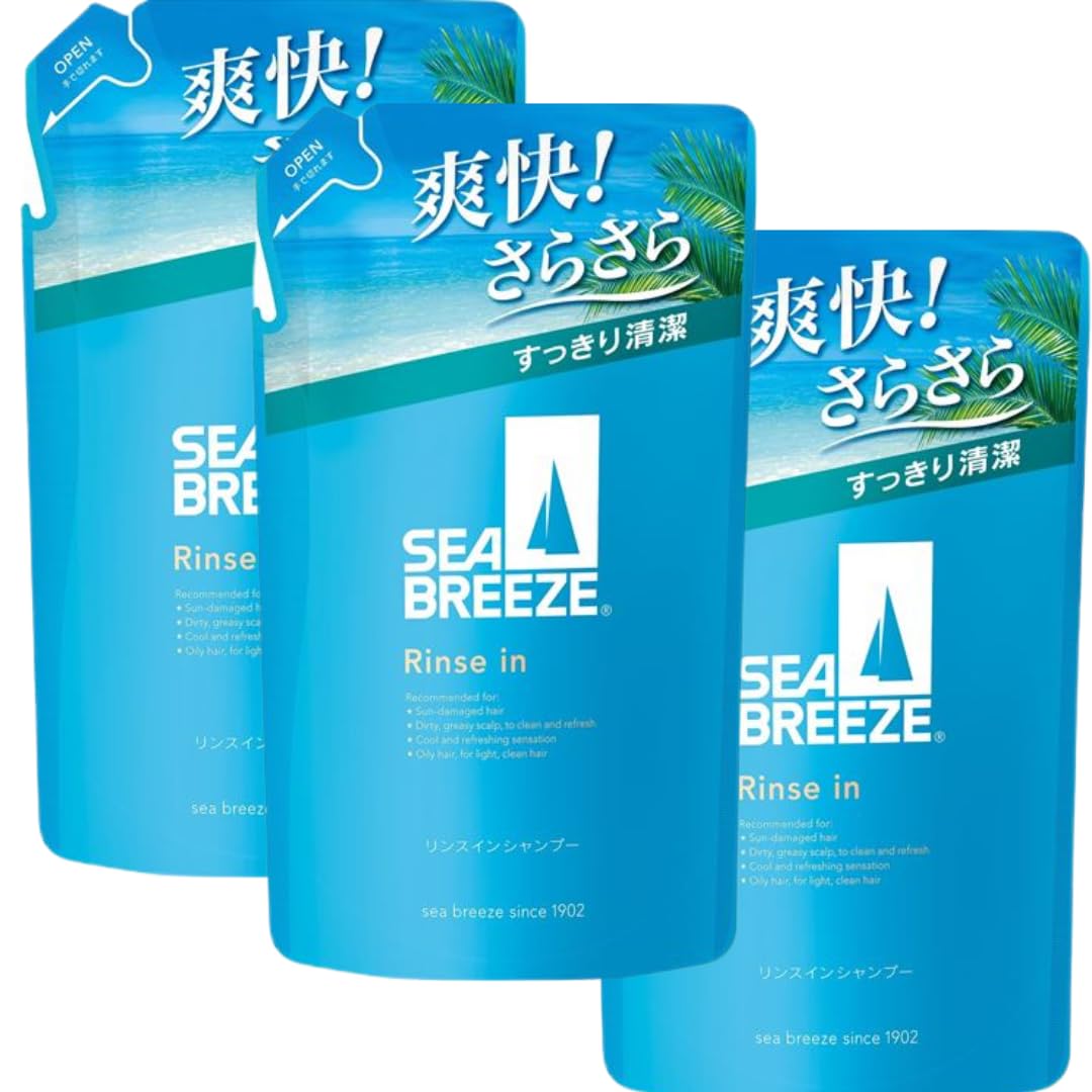 【送料無料】シーブリーズ リンスインシャンプー(f) 詰替え サイズ：3個セット