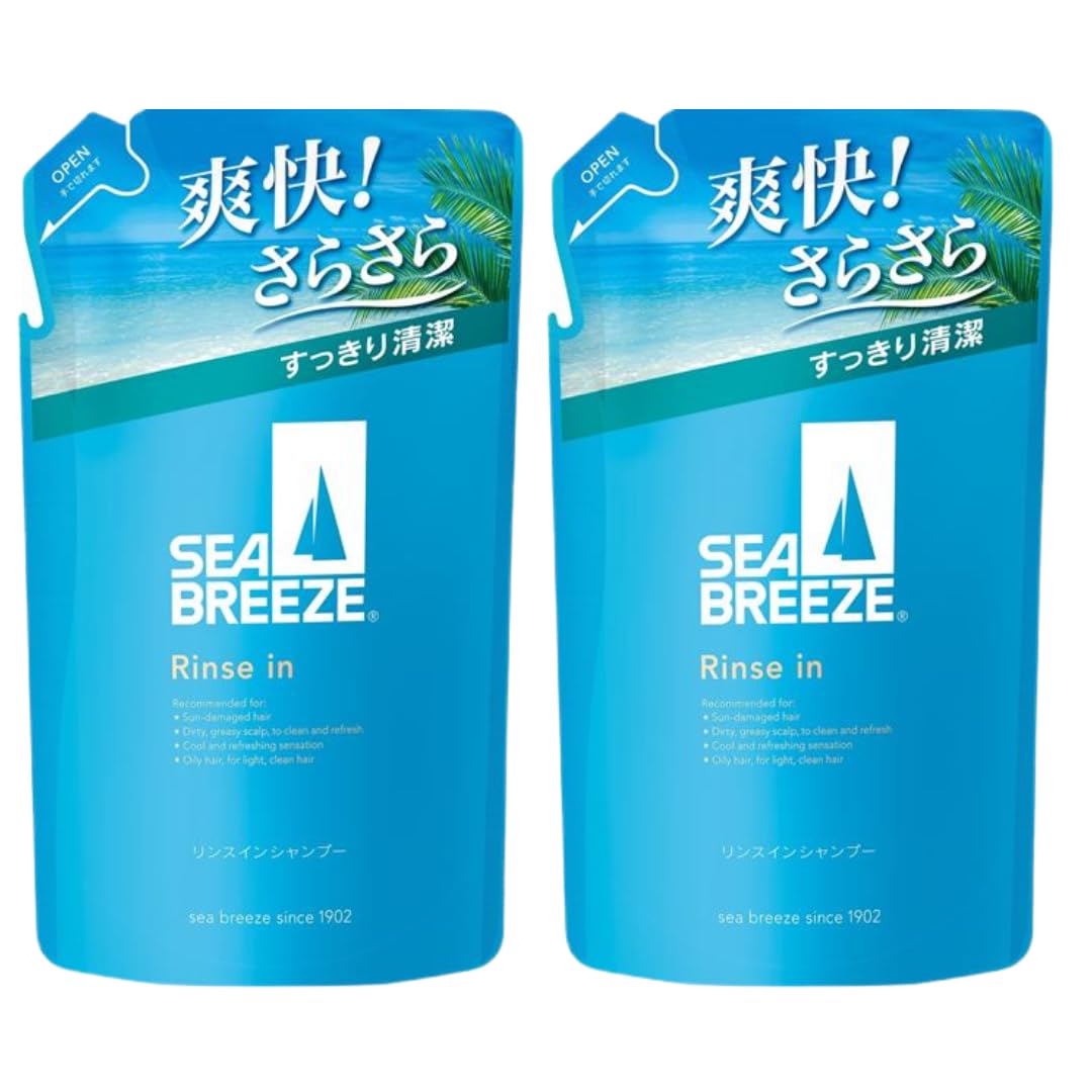 【送料無料】シーブリーズ リンスインシャンプー(f) 詰替え サイズ：2個セット
