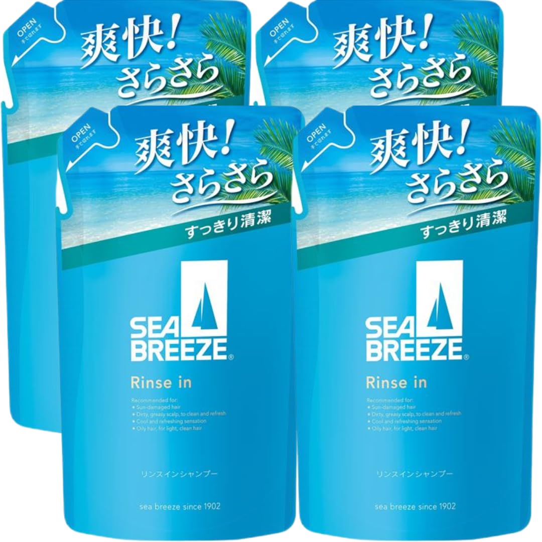【送料無料】シーブリーズ リンスインシャンプー(f) 詰替え サイズ：4個セット