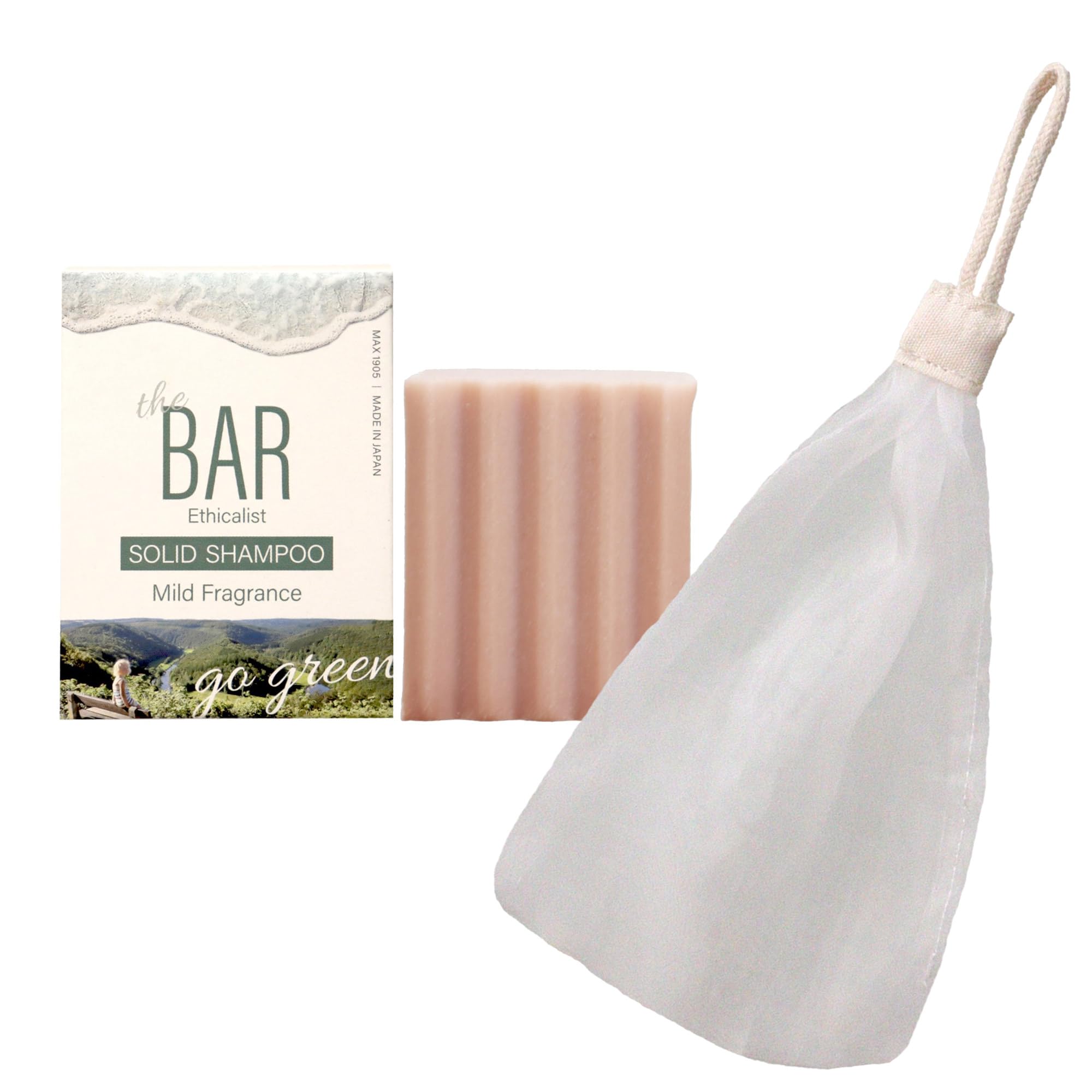 【送料無料】TheBAR 固形シャンプー 低刺激 泡立ち 機能性成分配合 高濃度 オーガニック ソリッド シャンプーバー 日本製