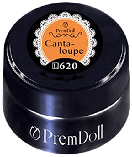 【送料無料】プリジェル ジェルネイル プリムドール アクアリボン 3g DOLL-607 色：オレンジ、サイズ：..