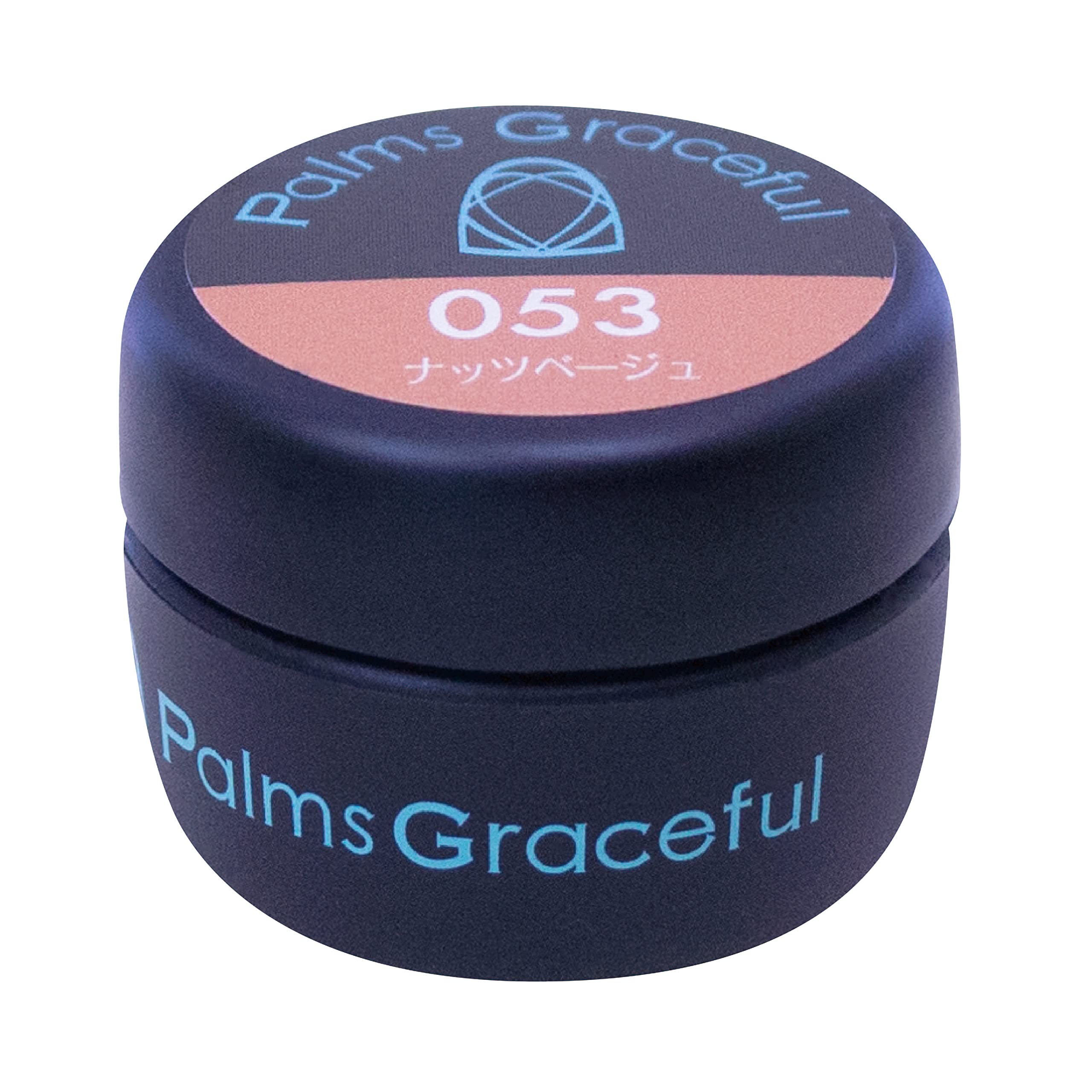 【送料無料】Palms Graceful カラージェル 3g 075 クイーンレッド 色：ナッツベージュ