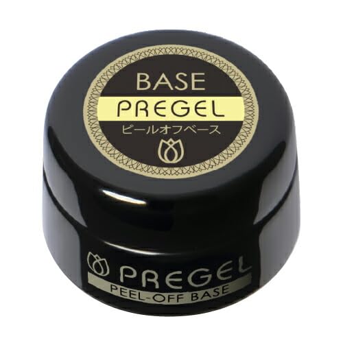 【送料無料】PRE GEL ピールオフベース 4g 色：クリア、サイズ：4g