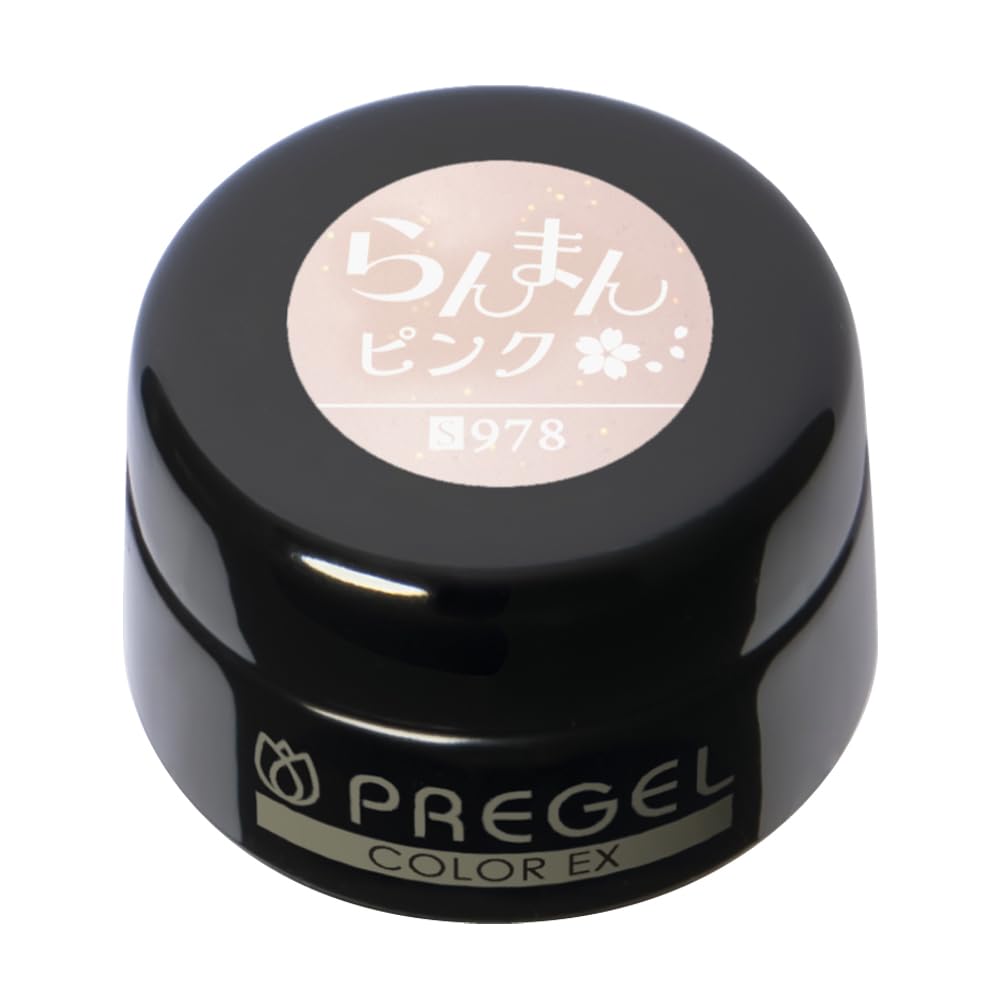 【送料無料】PRE GEL カラーEX らんまんピンク 3g PG-CE978 色：ピンク、サイズ：3g