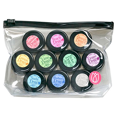 【送料無料】プリジェル ジェルネイル スーパーカラーEXドロップシリーズ10色セット UV/LED対応 3g×10色 色:マルチカラー、サイズ:3グラム (x ...