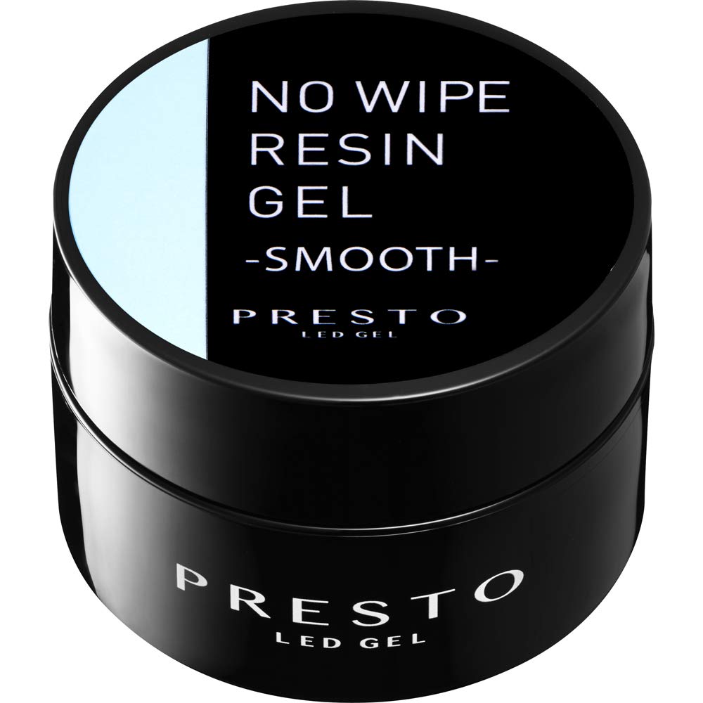 【送料無料】presto(プレスト) presto ノーワイプレジンジェル スムース 8g ジェルネイル 色：クリア、..