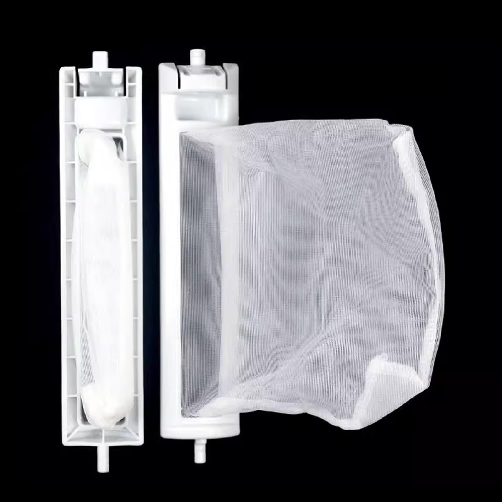 【送料無料】YANYULI 洗濯機糸くずフィルター 2個セット ES-LP1 ES-LP2 パーツ ゴミ取りフィルター 洗濯槽 部品 ホコリ取り 糸くず取りネッ...