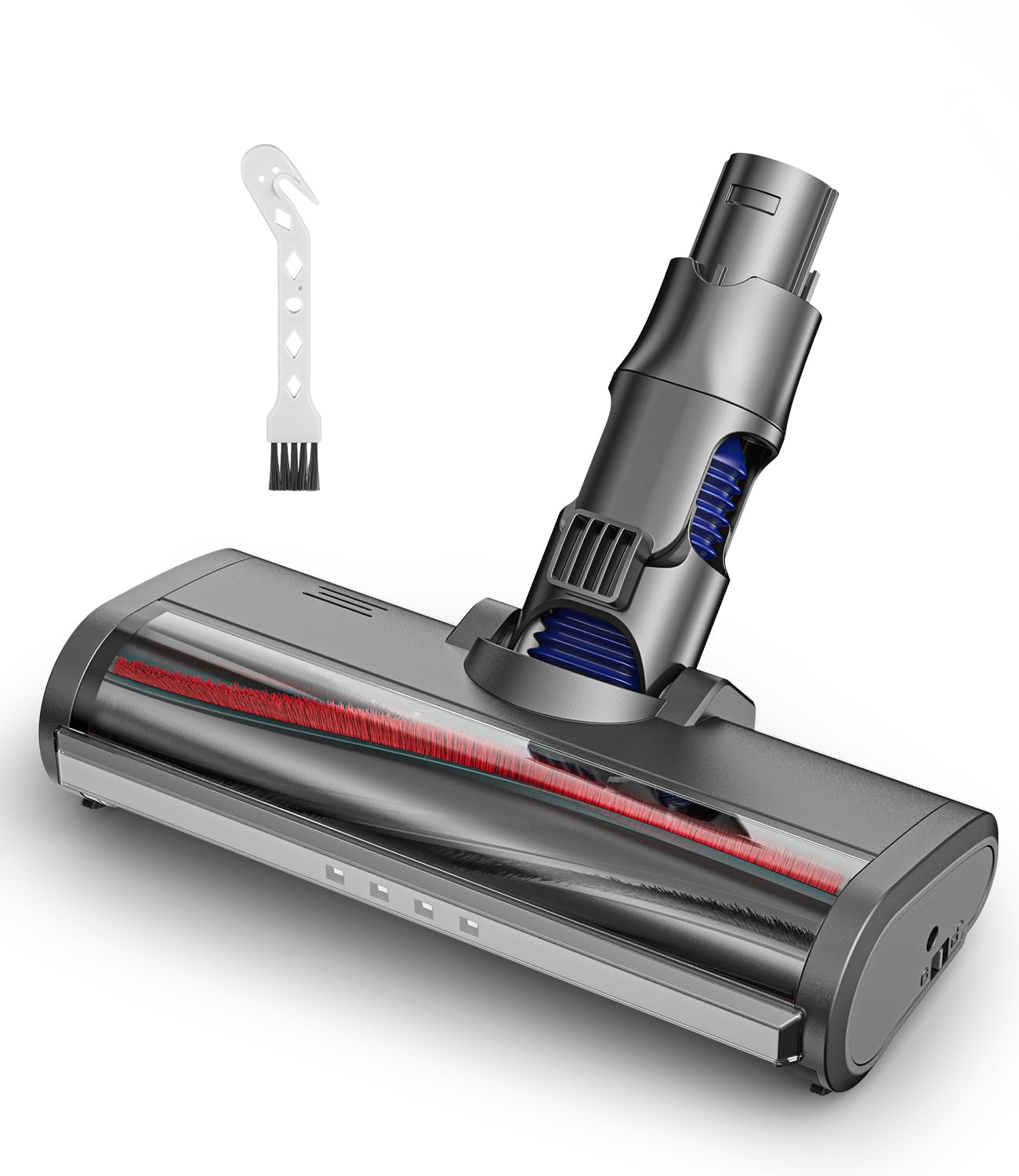 【送料無料】ダイソン 用 ヘッド V6 カーペットでもOK ソフトローラークリーナーヘッド Dyson V6 DC58 DC59 DC61 DC62 DC74 モーターヘッド 用 交換部品 アクセサリー ソフトローラークリーンヘッド（V6 slim、V6 slim origin DC63 DC35、DC44、DC45、DC52に非対応）
