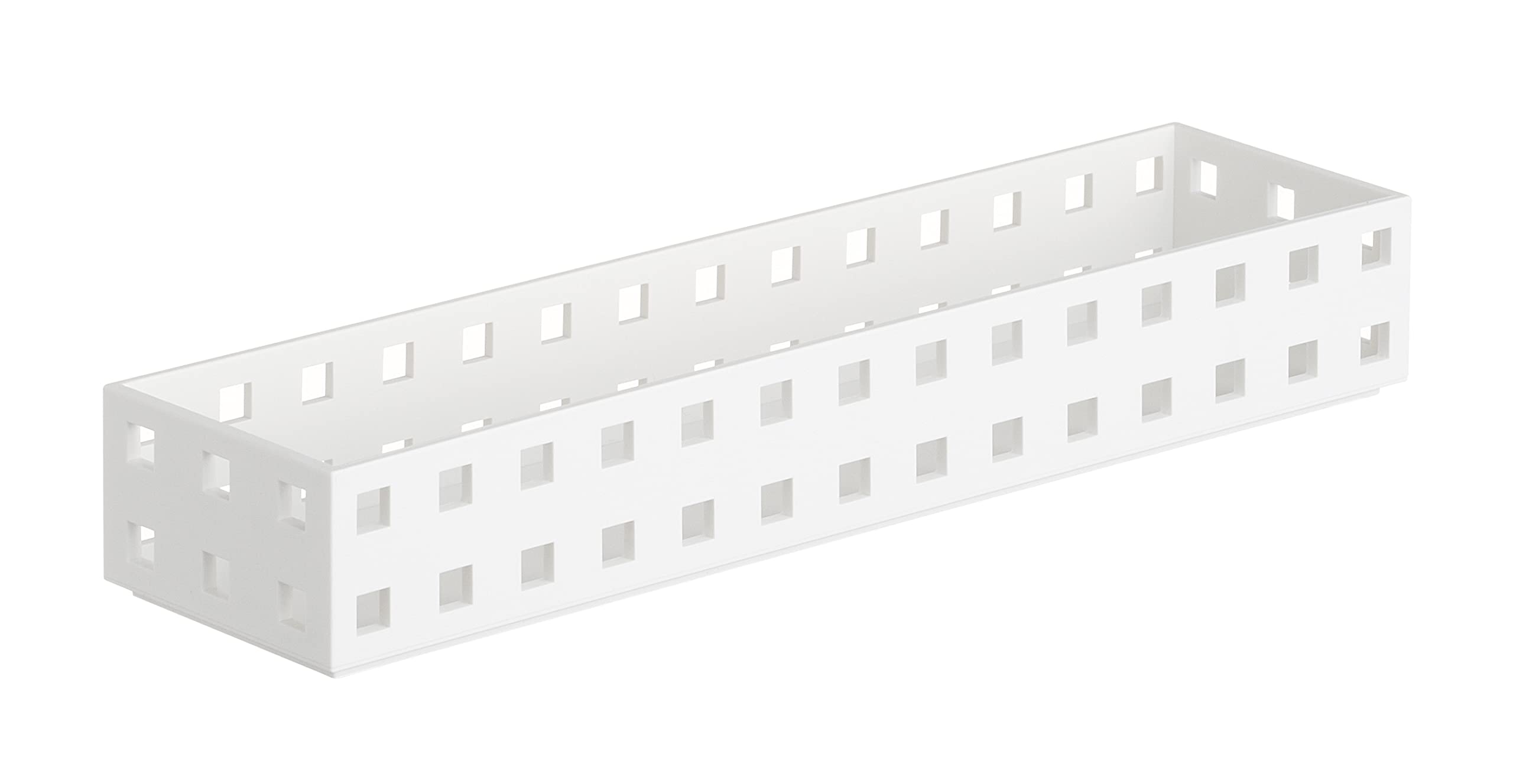 【送料無料】ライクイット (like-it) キッチン収納ケース ブリックス 280 ミニ S 約幅7x奥28x高4.3cm ホワイト 日本製 9008 積み重ねできる 小物収納