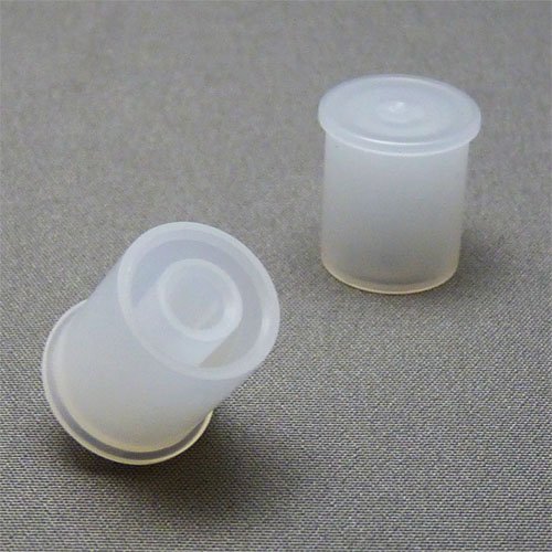 【送料無料】テクノベインズ RCAタイプ ピンプラグケーブル用キャップ(透明) 6個/パック RCATCK-W0-6