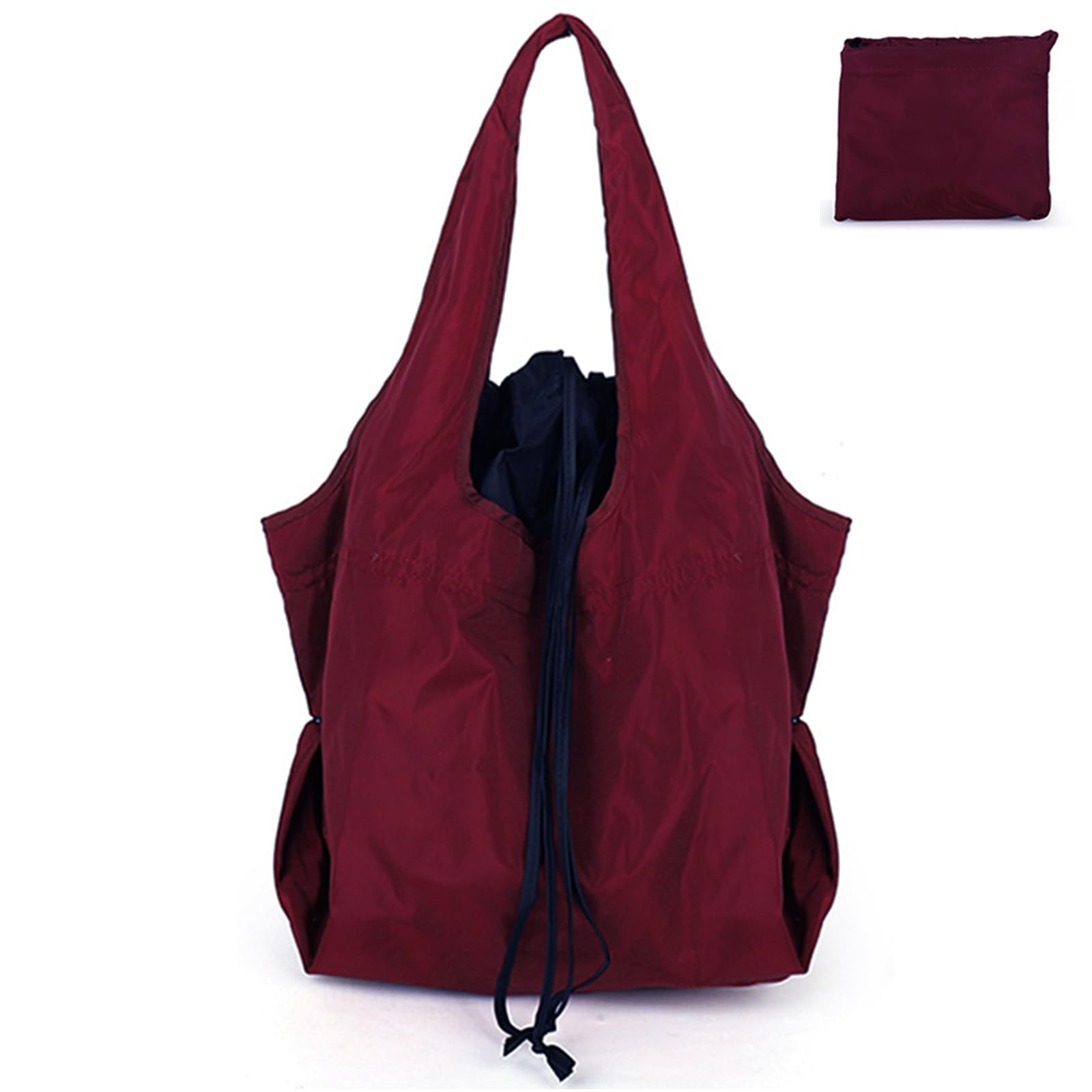 【送料無料】[Senteria] エコバッグ 折りたたみ 巾着 大容量 おしゃれ A4対応 丈夫 撥水 軽量 男女兼用..