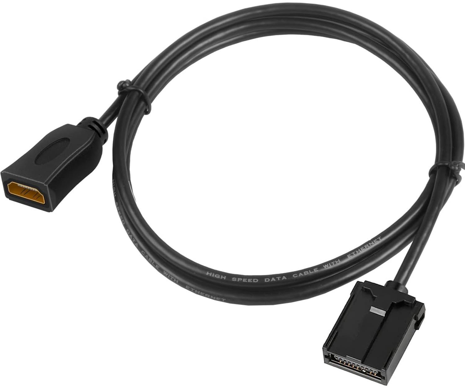 【送料無料】Amtake カーナビ HDMI Eタイプ ケーブル トヨタ ナビ hdmiケーブル 1.5M ホンダ 三菱 日産 ダイハツ純正ナビなど用HDMI タイプe(メス)-HDMI タイプa(メス)ケーブル