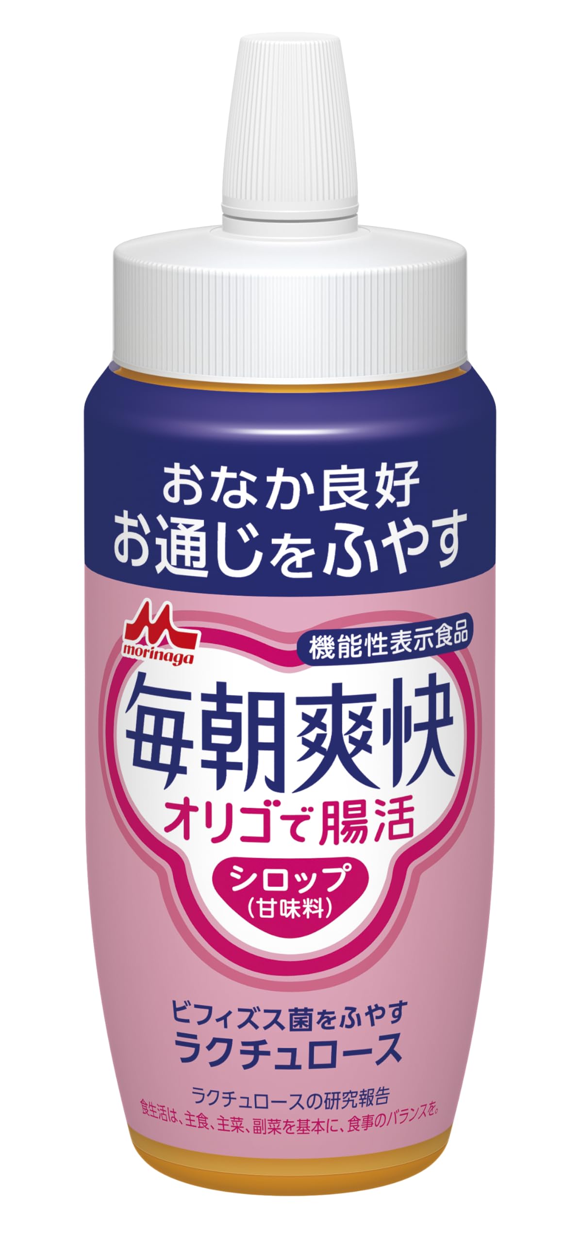 商品情報商品の説明商品紹介 【機能性表示食品】おなか良好お通じをふやすラクチュロースは、牛乳に含まれる乳糖を原料として作られるオリゴ糖の一種です。ボトルが凹んでいることがありますが、品質には問題ありません。 原材料・成分 ミルクオリゴ糖（ラクチュロース）（乳成分を含む、国内製造）、カラメル 安全警告 乳成分を含みます。要冷蔵。開封後は冷蔵庫で保存してください。主な仕様 【お通じが気になる方へ】毎朝爽快　オリゴで腸活牛乳に含まれる乳糖を原料として作られたミルクオリゴ糖で、大腸まで消化・吸収されず、ビフィズス菌の栄養源として利用されます。ビフィズス菌入りの食品と一緒に取ることがおすすめ！