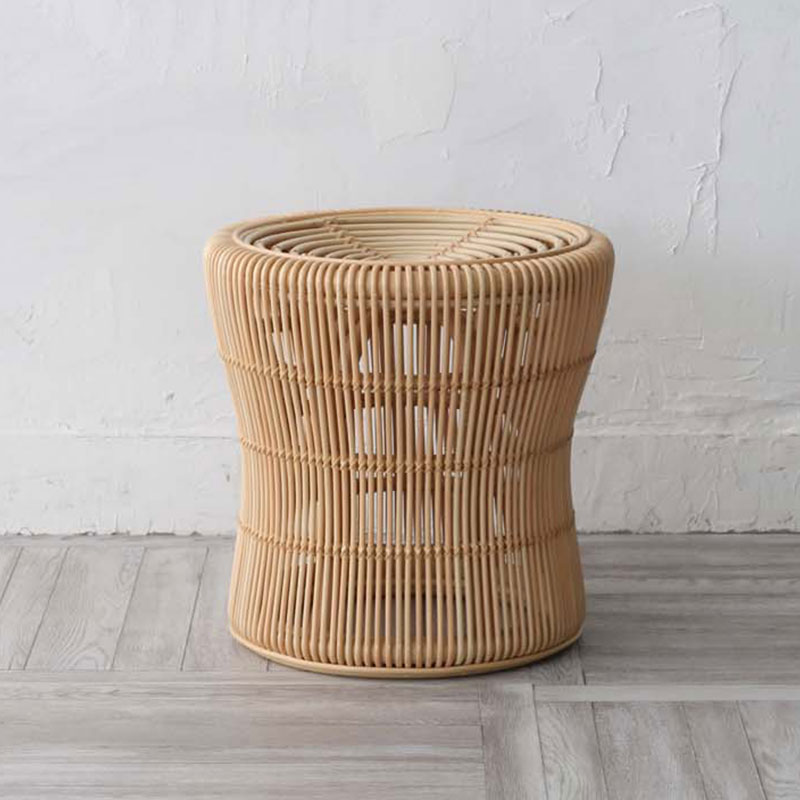 スツール 腰掛け イス 椅子 いす 籐 ラタン 木製 インテリア おしゃれ クッション BREEZE ブリーズ モ..