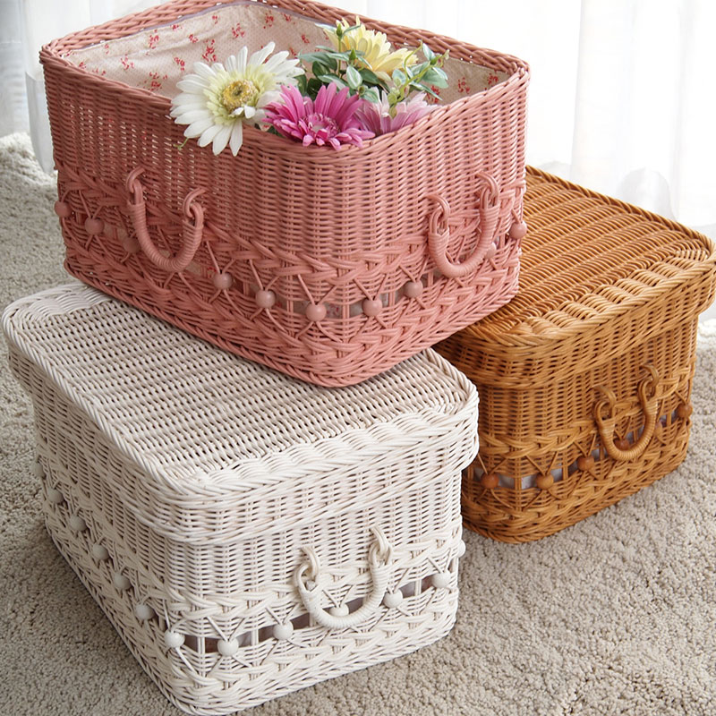 籐家具 ラタンバスケット フリーボックスラタン 籐 バスケット おもちゃ箱 ランドリー収納 ランドリー..