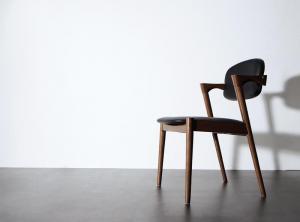 ダイニングチェア モダンデザイン スライド伸縮テーブルダイニングシリーズ ダイニングチェア 2脚組 組立設置付