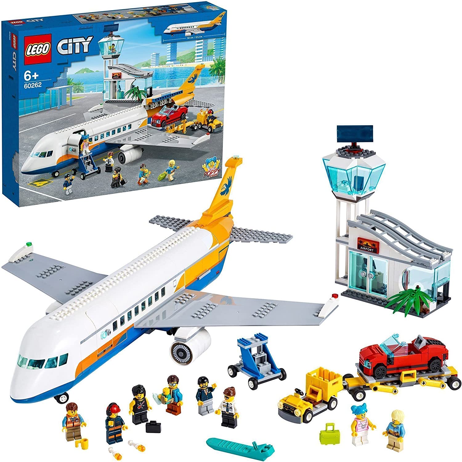 レゴ シティ（売れ筋ランキング） レゴ LEGO シティ パッセンジャー エアプレイン 60262 おもちゃ ブロック プレゼント 飛行機 ひこうき 男の子 女の子 6歳以上 送料無料