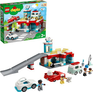 レゴ LEGO デュプロ デュプロのまち ちゅうしゃじょう 10948 おもちゃ 車 くるま 乗り物 のりもの 男の子 女の子 2歳以上