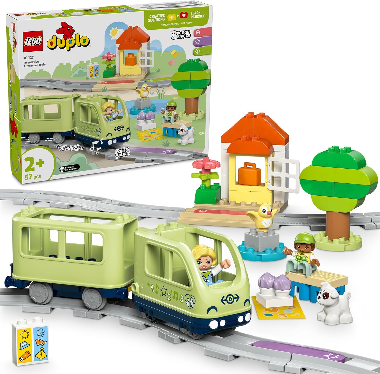 レゴ LEGO デュプロ デュプロのまち ぼうけんトレイン 10427 おもちゃ 玩具 誕生日 プレゼント ブロック 知育 ごっこ遊び おままごと 電車 乗り物 送料無料