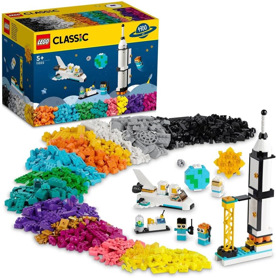 レゴ クラシック アイディアパーツ スペースミッション 11022　LEGO CLASSIC ブロック 知育玩具 おもちゃ ホビー 男の子 女の子 レゴブロック アイデア ボックス パーツ プレゼント 宇宙 ロケット スペースシャトル