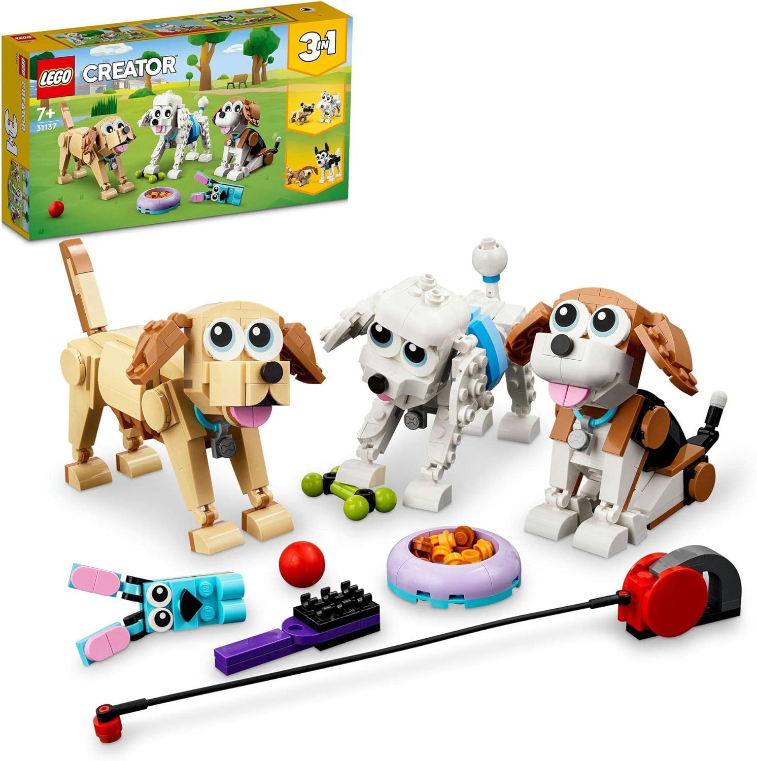 Rakuten - レゴ LEGO クリエイター かわいいイヌたち 31137 おもちゃ ブロック プレゼント 動物 どうぶつ 男の子 女の子 7歳以上