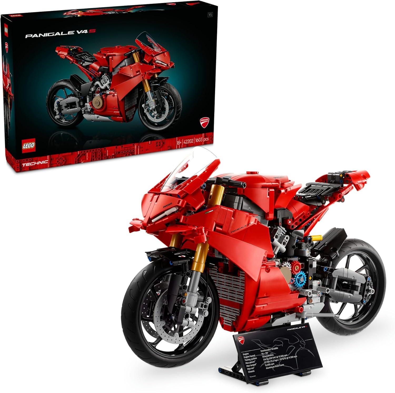 �쥴 LEGO �ƥ��˥å� Ducati Panigale V4 S 42202 ������� ��� ������ �ץ쥼��� �֥��å� ����� ���� ���� ���ʪ �Х�...
