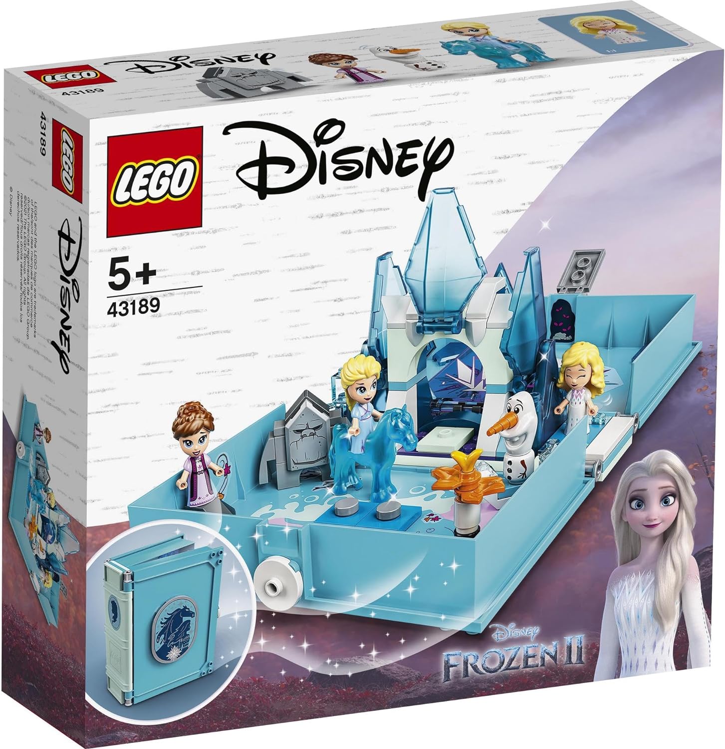 レゴ LEGO ディズニープリンセス アナと雪の女王2 エルサとノックのストーリーブック” 43189 おもちゃ ブロック プレゼント お姫様 おひめさま お人形 ドール 女の子