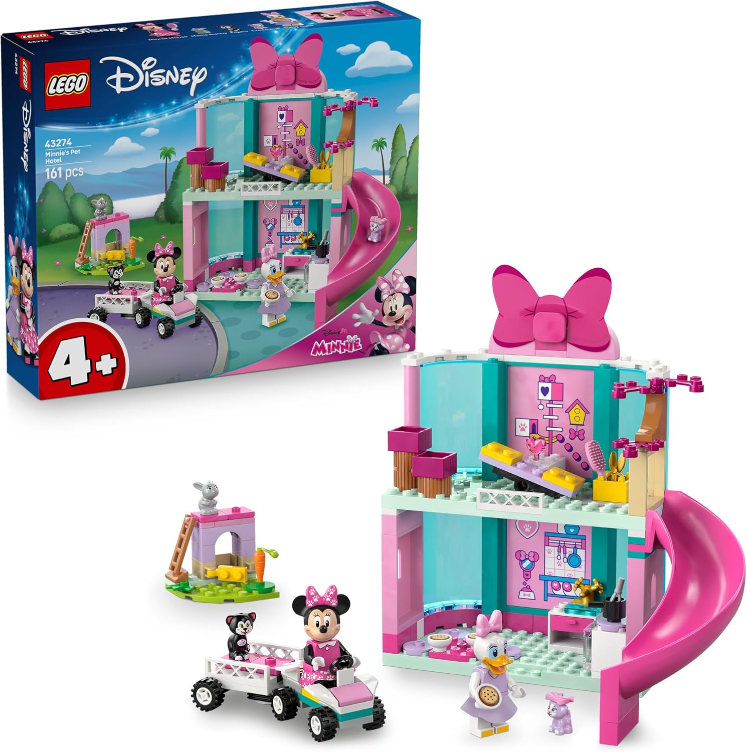 樂天商城 - レゴ LEGO ディズニー ミニーのペットホテル 43274 おもちゃ 玩具 誕生日 プレゼント ブロック