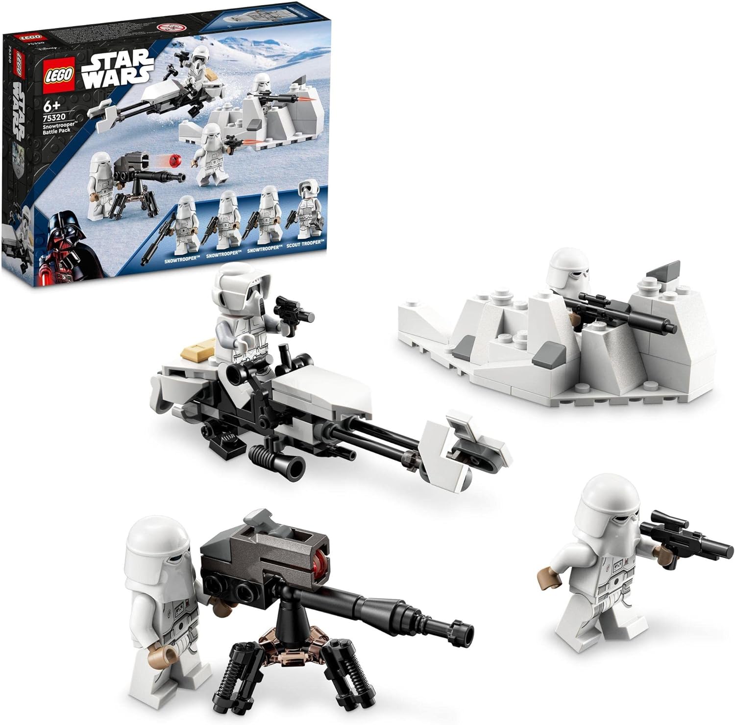 戦隊おもちゃ レゴ LEGO スター・ウォーズ スノートルーパー(TM) バトルパック 75320 おもちゃ ブロック プレゼント 戦隊ヒーロー 男の子