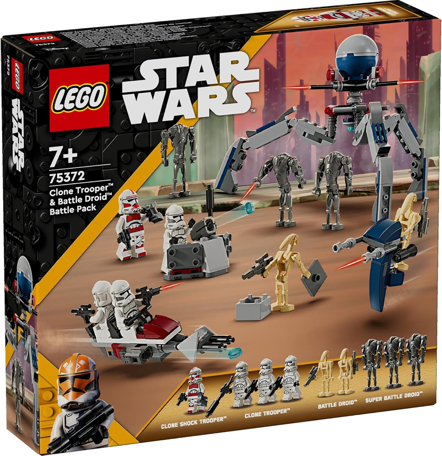 レゴ LEGO スター・ウォーズ クローン・トルーパーとバトル・ドロイド バトルパック 75372 おもちゃ 誕生日 プレゼント ブロック 男の子 女の子 宇宙