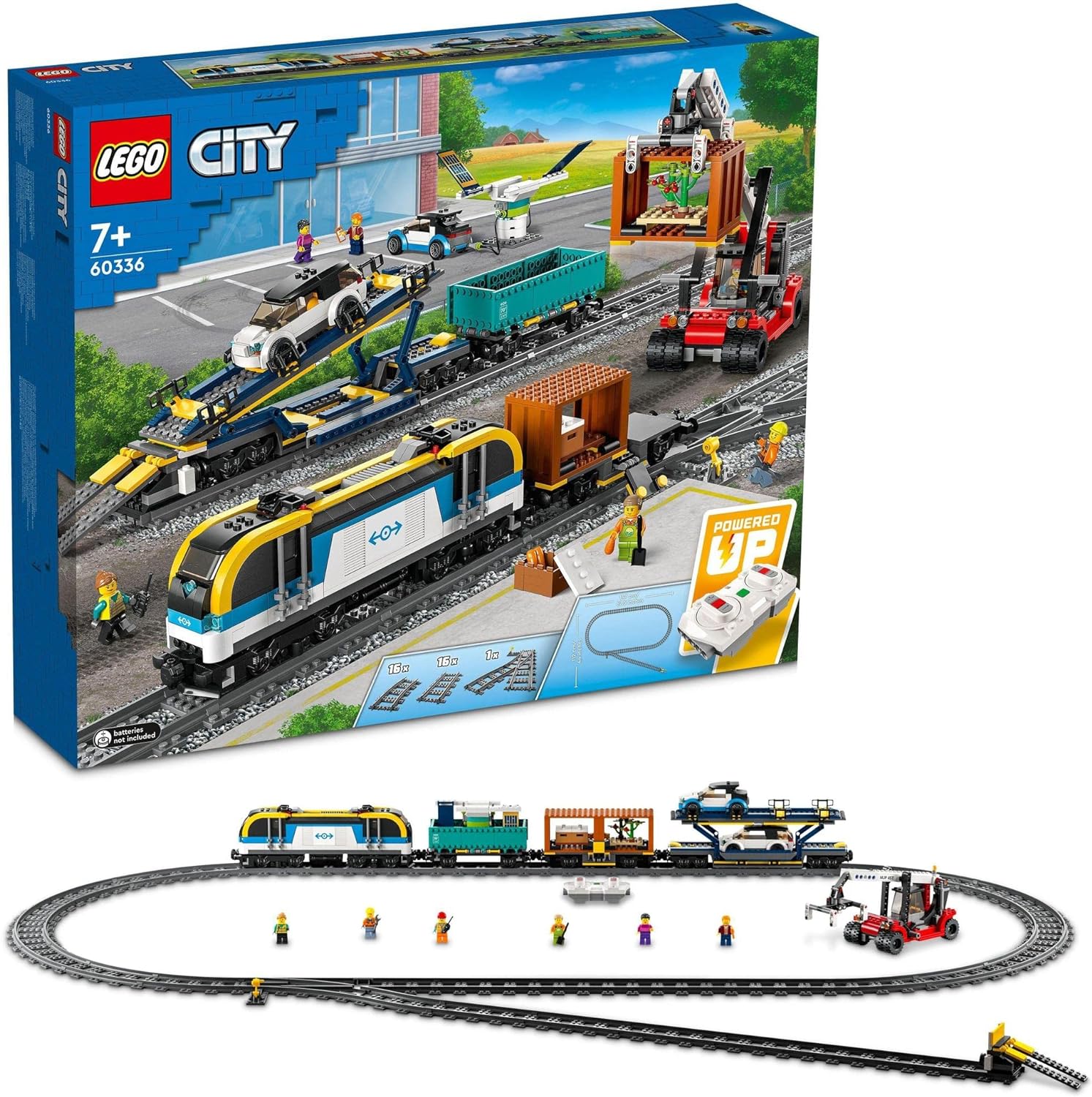 レゴ LEGO シティ 貨物列車 クリスマスギフト クリスマス 60336 おもちゃ ブロック プレゼント 電車 でんしゃ 乗り物 のりもの 男の子 女の子