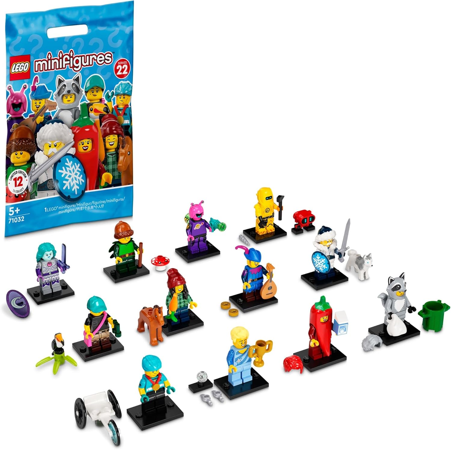 �쥴 LEGO �ߥ˥ե����奢 �쥴(R) �ߥ˥ե����奢 ���꡼��22 71032 BOX�����36�������