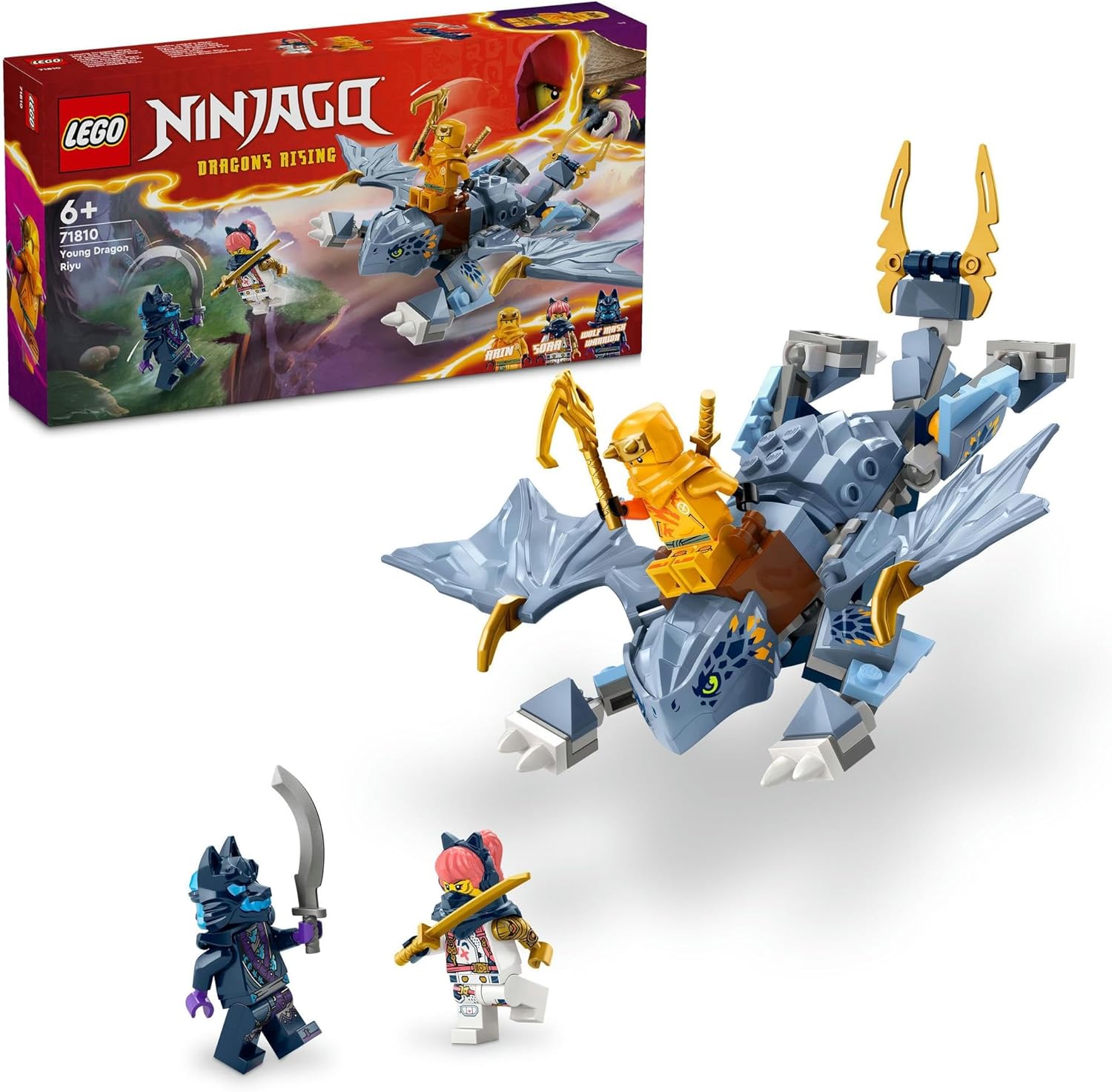 Rakuten - レゴ LEGO ニンジャゴー ドラゴン リュウ 71810 おもちゃ 玩具 誕生日 プレゼント ブロック 知育 対戦 ロボット 送料無料