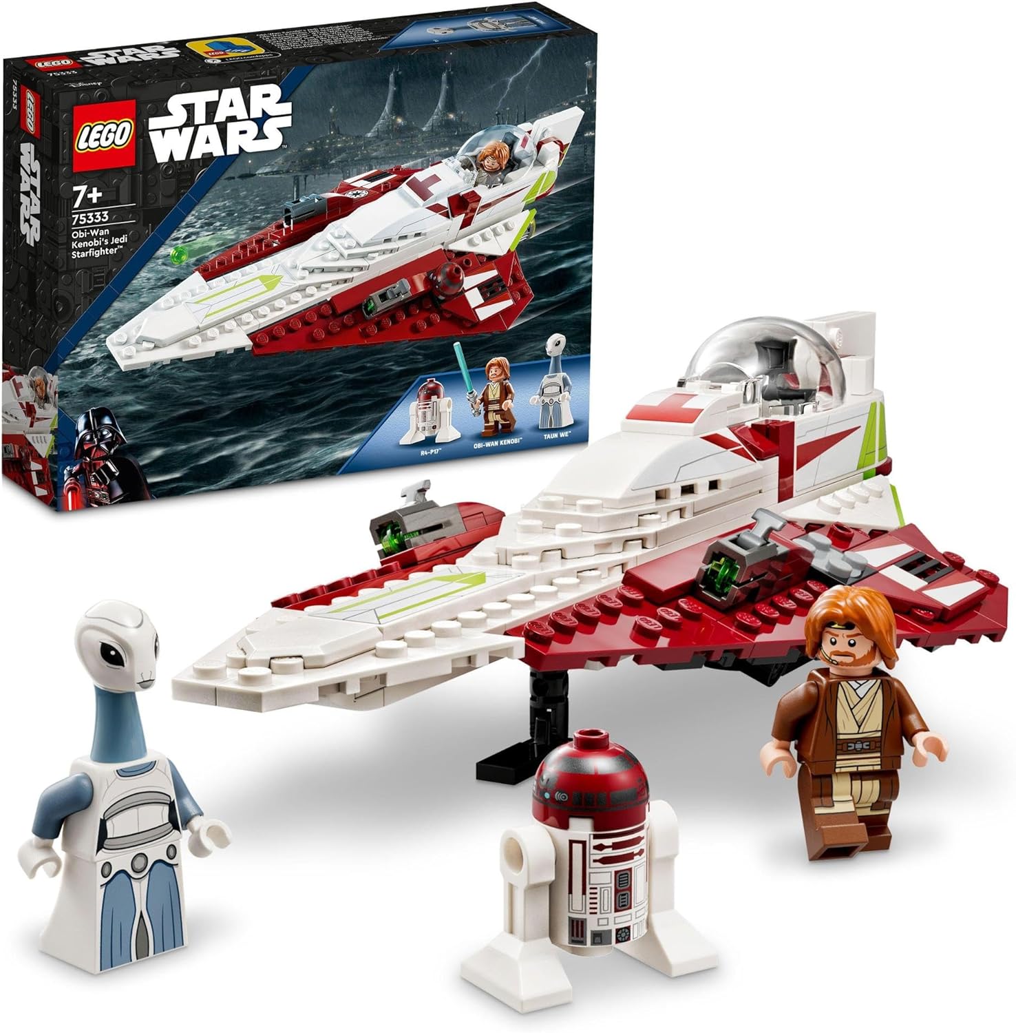 レゴ LEGO スター・ウォーズ オビ＝ワン・ケノービのジェダイ・スターファイター(TM) 75333 おもちゃ ブロック プレゼント 宇宙 うちゅう 男の子 7歳以上