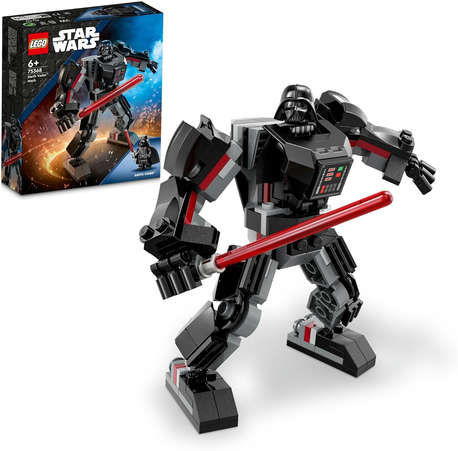 レゴ LEGO スター・ウォーズ ダース・ベイダーのメカスーツ 75368 おもちゃ 玩具 ...