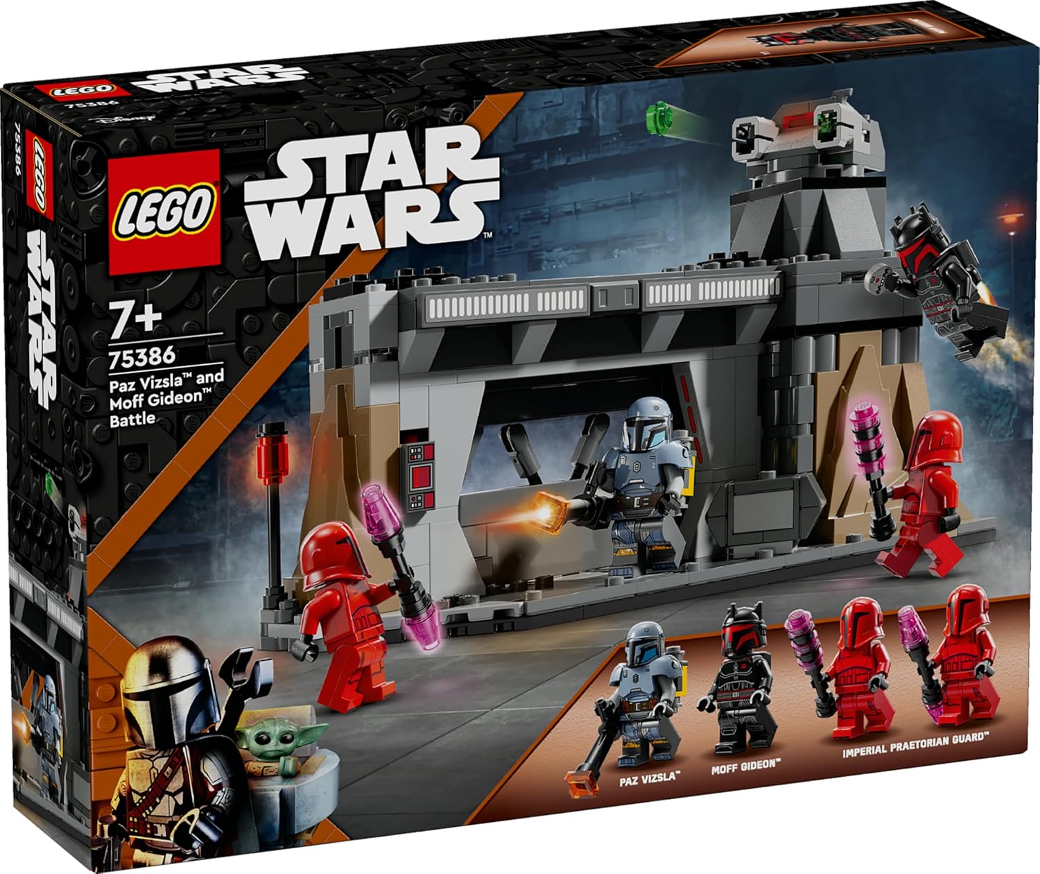 レゴ LEGO スター・ウォーズ パズ・ヴィズラ と モフ・ギデオンの戦い 75386 おもちゃ 宇宙