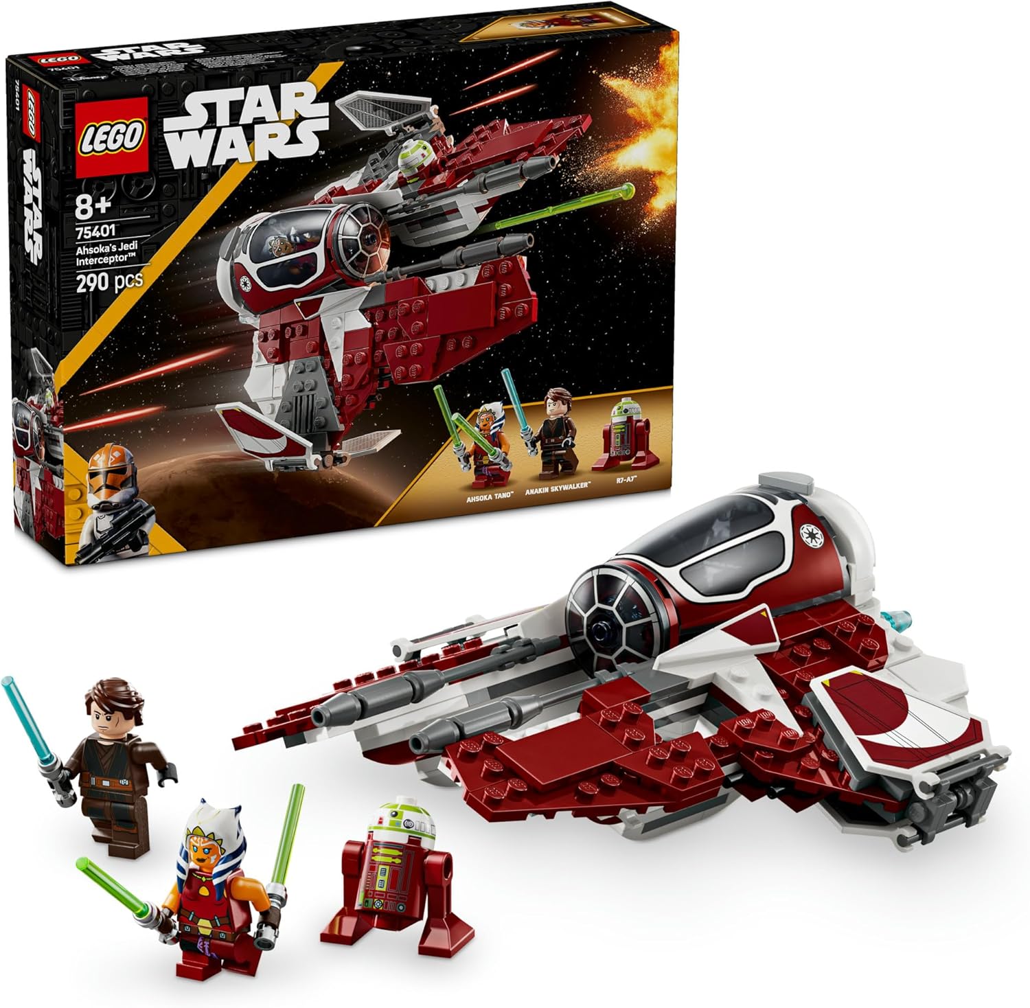 Rakuten - レゴ LEGO スター・ウォーズ アソーカのジェダイ・インターセプター(TM) 75401 おもちゃ 玩具 誕生日 プレゼント ブロック 宇宙 75401