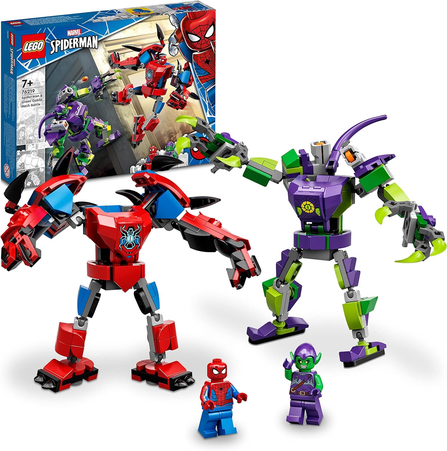 レゴ LEGO スーパー ヒーローズ マーベル アベンジャーズ スパイダーマンとグリーン ゴブリンのメカスーツバトル 76219 おもちゃ ブロック プレゼント スーパーヒーロー アメコミ 男の子