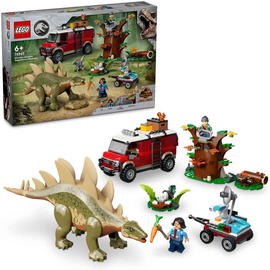 Basic Set - レゴ LEGO ジュラシックワールド きょうりゅうミッション ステゴサウルスを発見せよ 76965